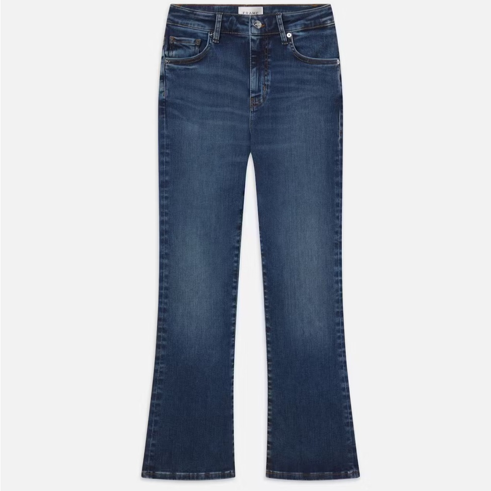 Frame Denim Women's Le Crop Mini Bootcut Jeans - Picture 3 of 11